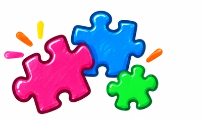 Happy Atividades — fun puzzle