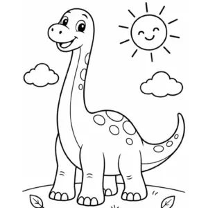 Happy Atividades — preview dinossauro